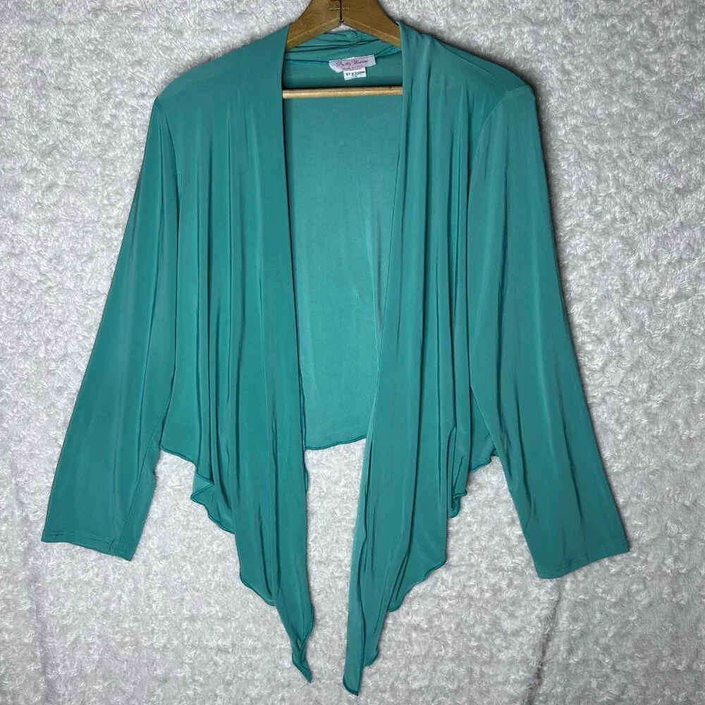 Pretty Women Made in USA Women's‎ Open Cardigan Size Large